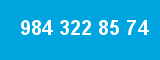 984 322 85 74 984 322 85 74